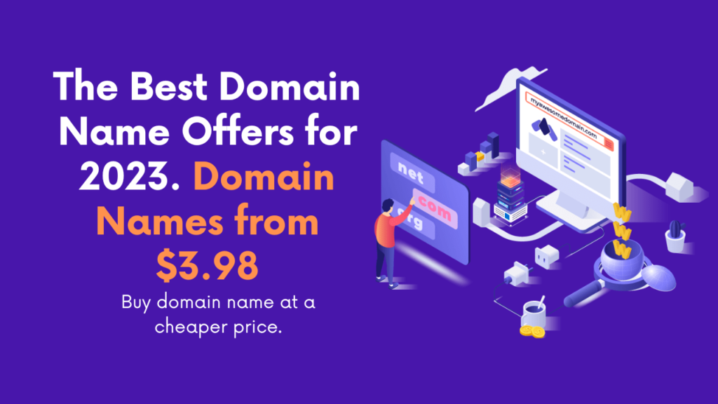 Domain name offers, domain name sale